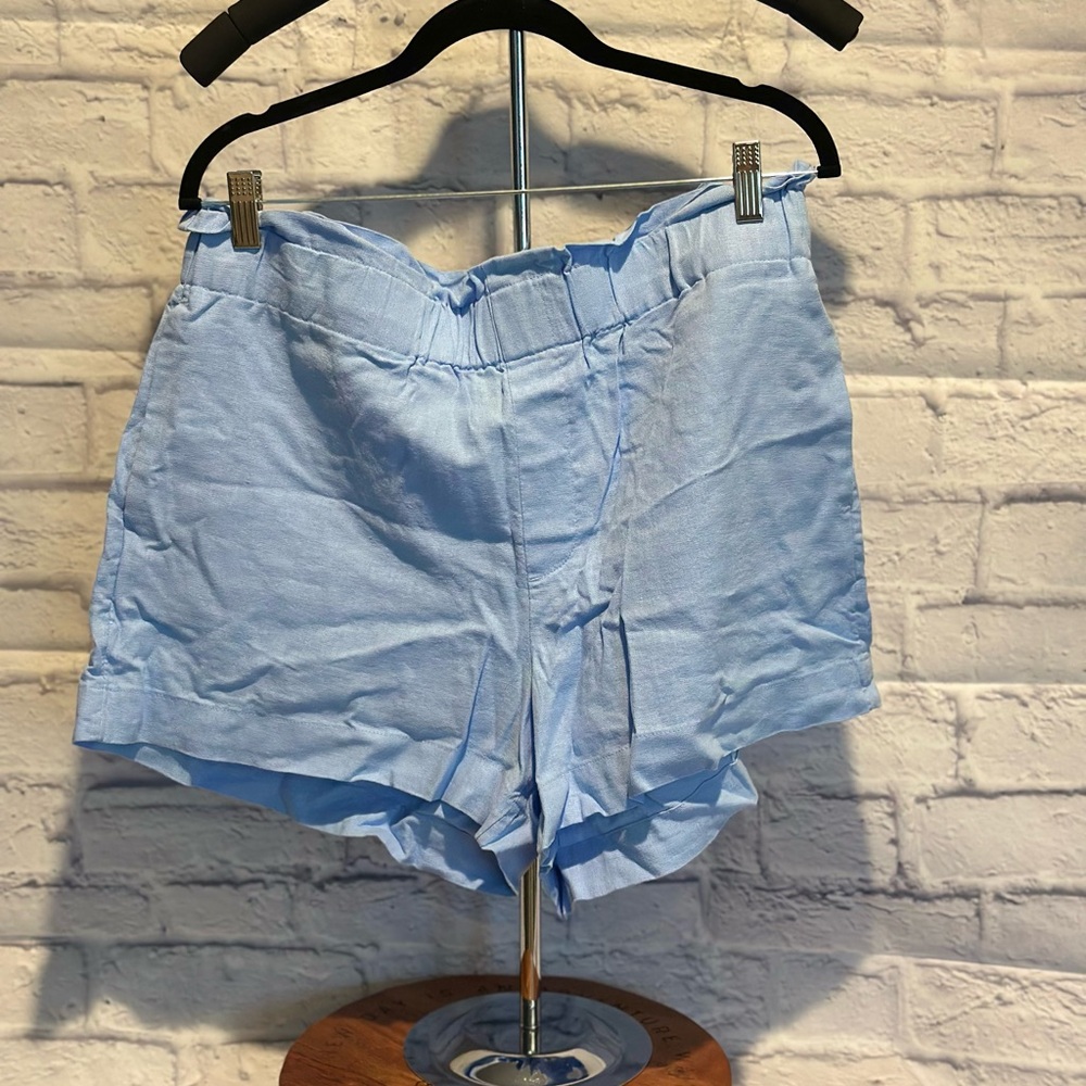 Women's Light Blue Shorts